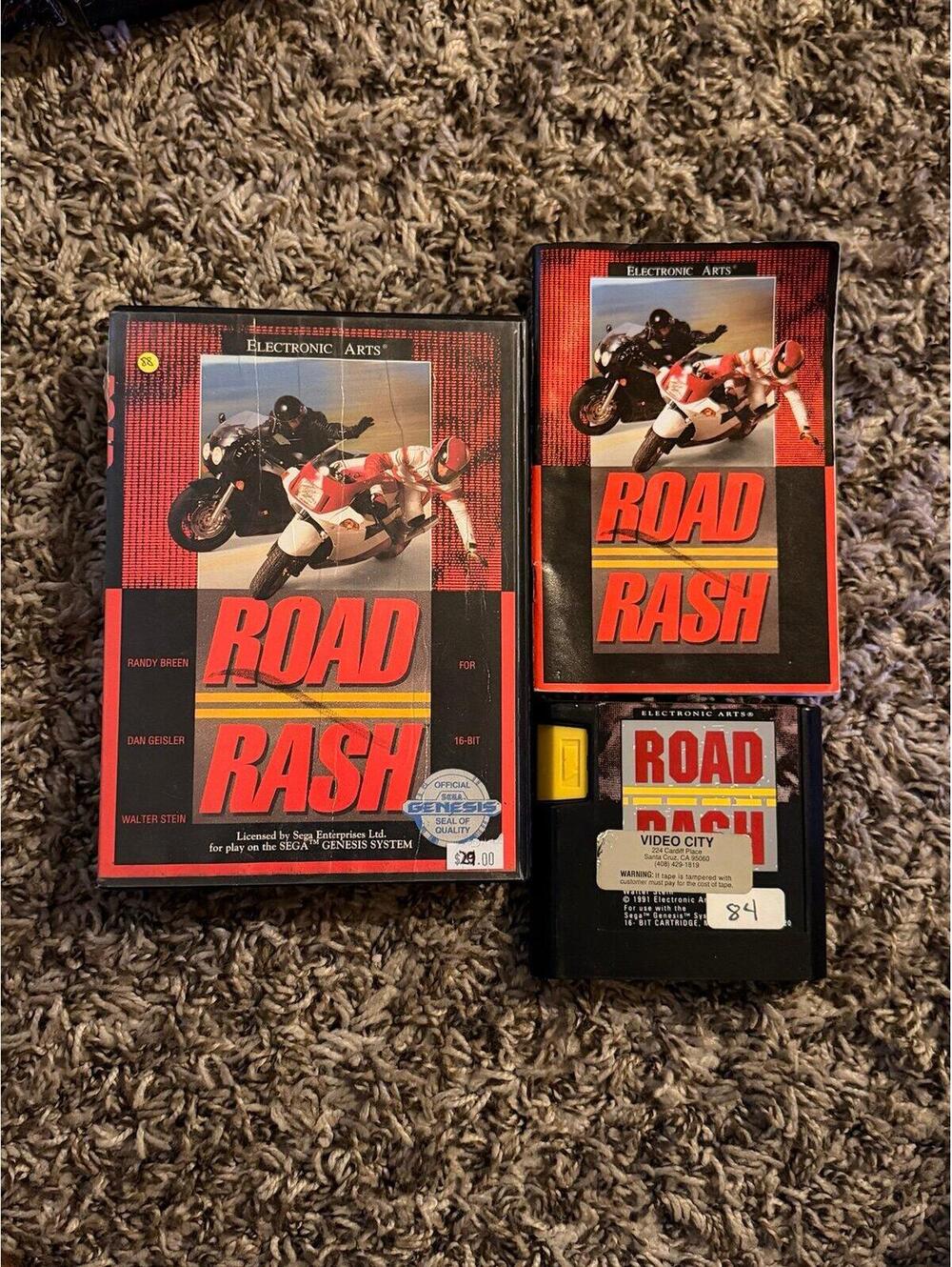 Road Rash for Sega Genesis
